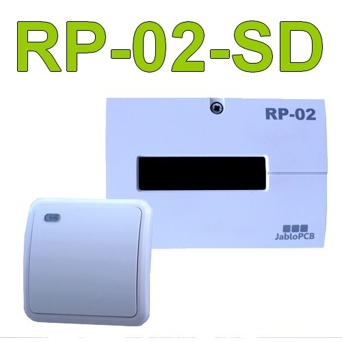 Bezkontaktní vstupní systém RP-02 s SD pamětí